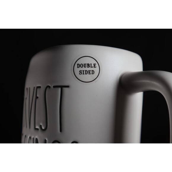 Rae Dunn HARVEST BLESSINGS Pumpkin Orange Mug - Picture 2 of 4